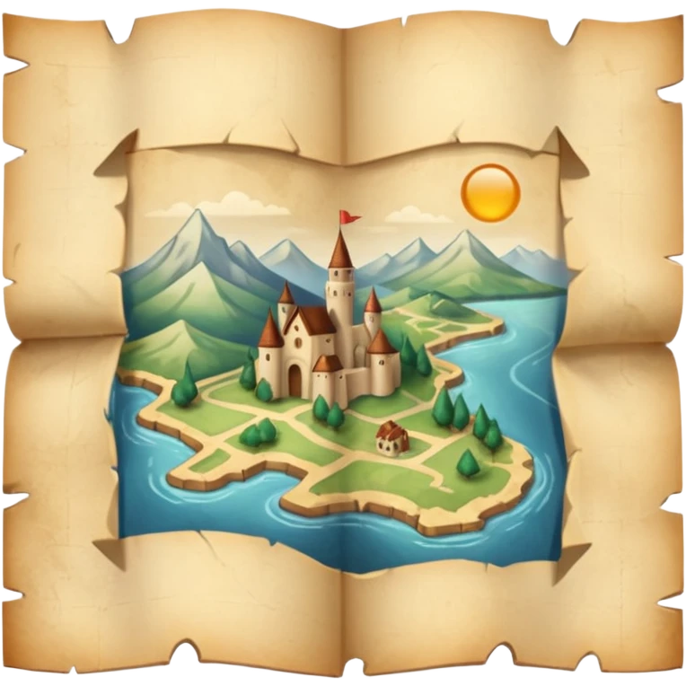 old map emoji