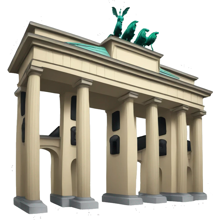 Brandenburg Gate emoji