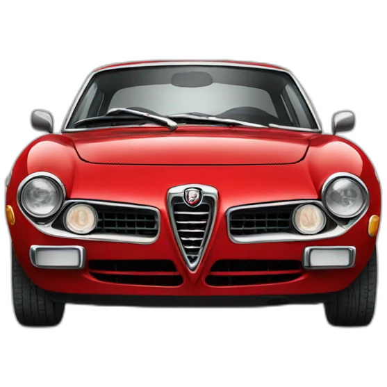 car alfa romeo emoji