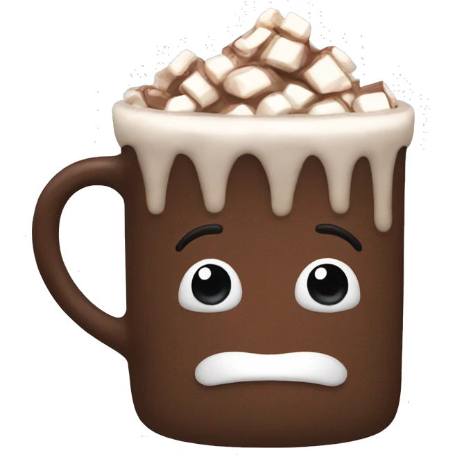 Hot chocolate  emoji