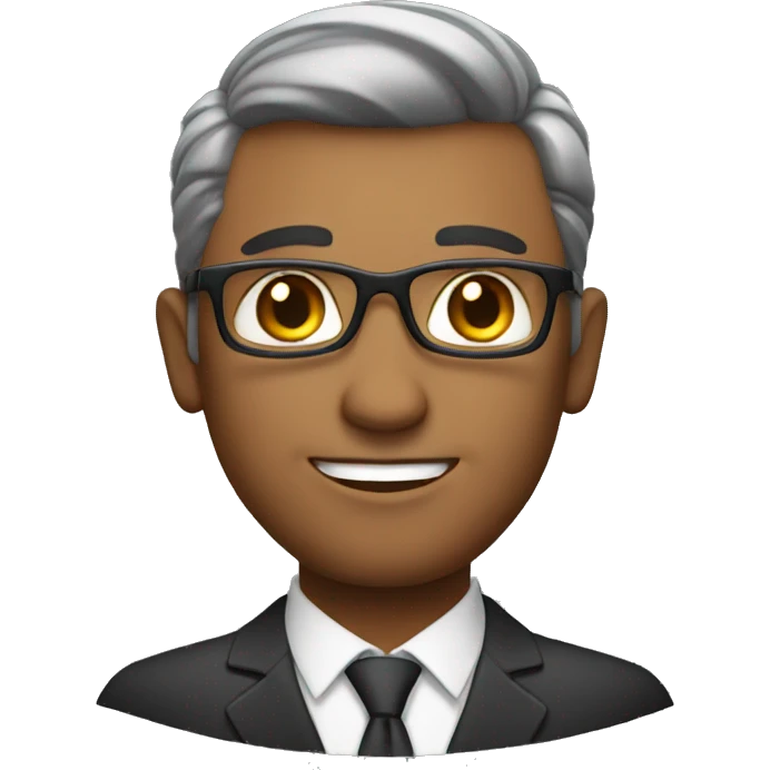 Handsome male teacher emoji
