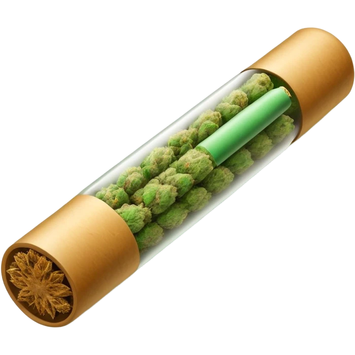Weed joint emoji