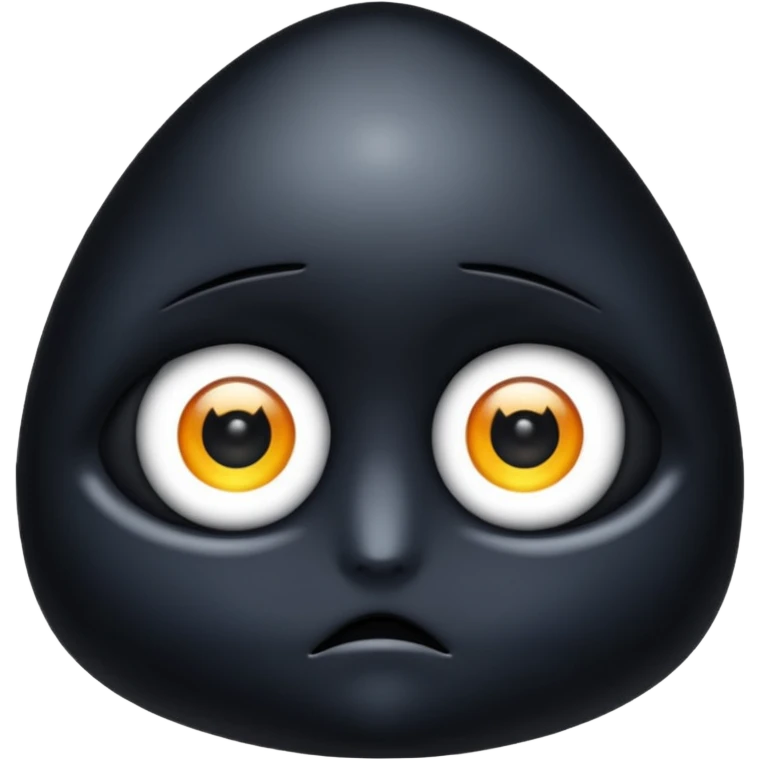 obsedian with eyes  emoji