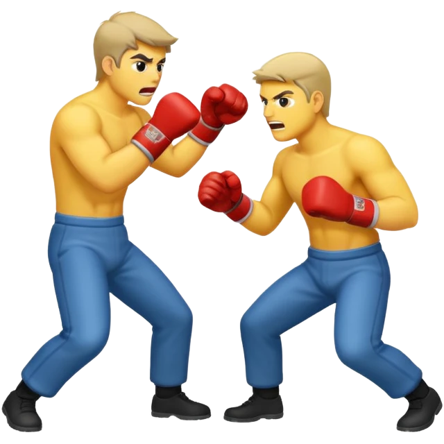 fight without people
 emoji