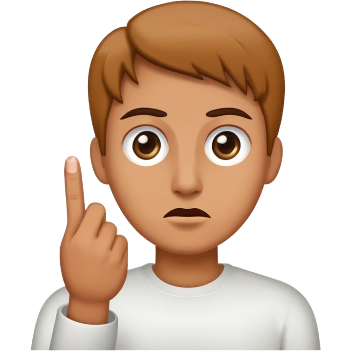 rolling eyes with middle finger  emoji