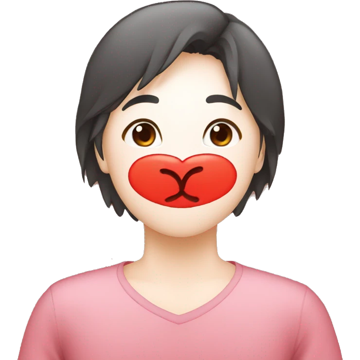 “I love you” in Chinese writing  emoji