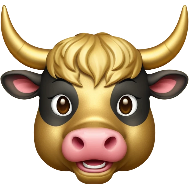 New Year's bull emoji emoji