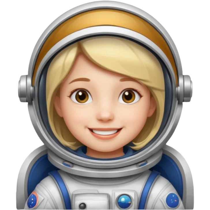 Astronaut girl Kid emoji