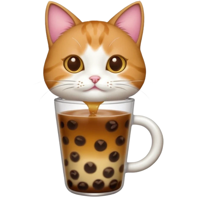 🧋+🐈 emoji
