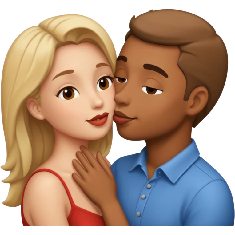 Kissing emoji