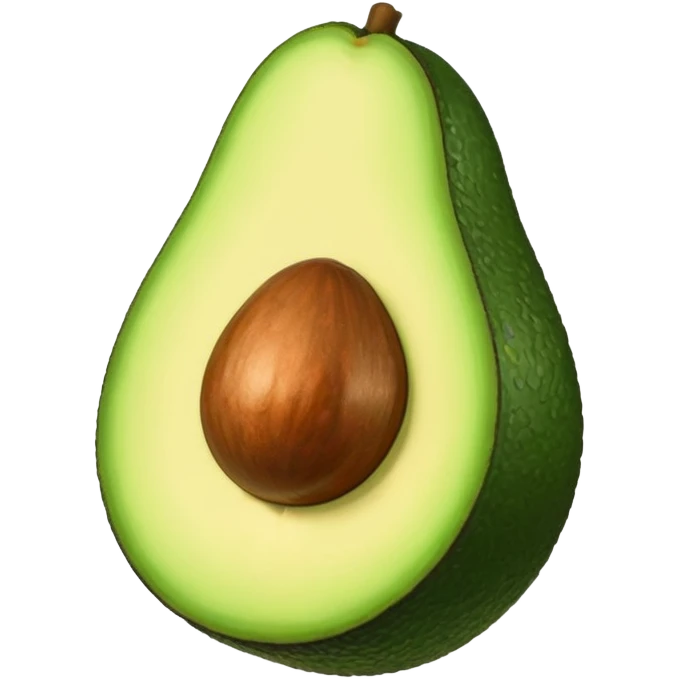 Whole avocado emoji