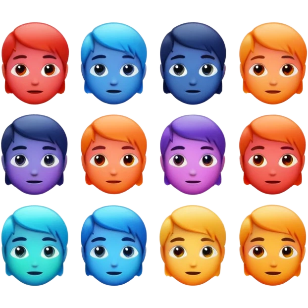 gradient avatar emoji