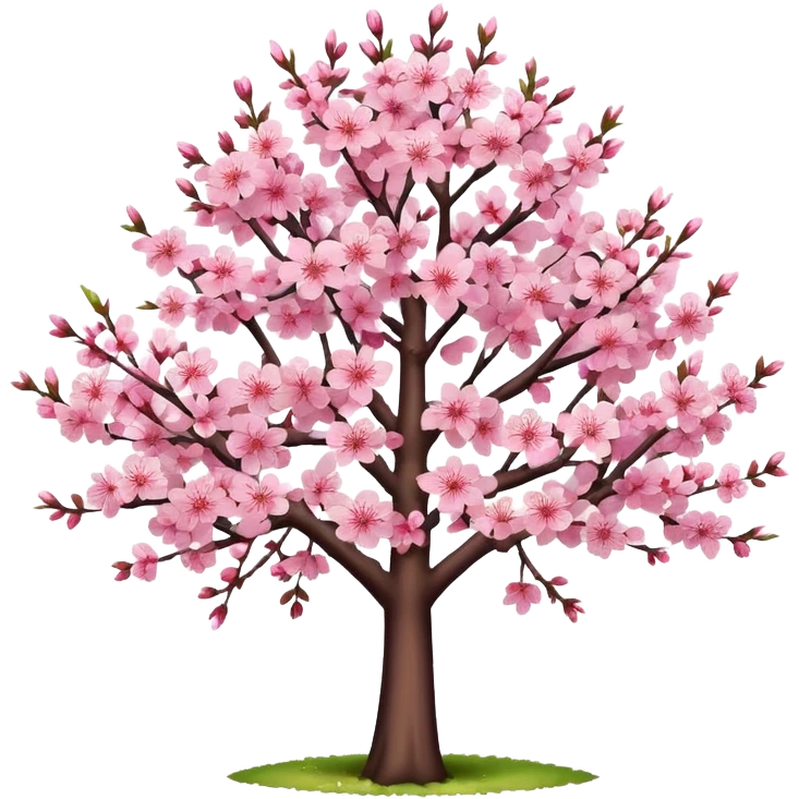 Sakura tree emoji