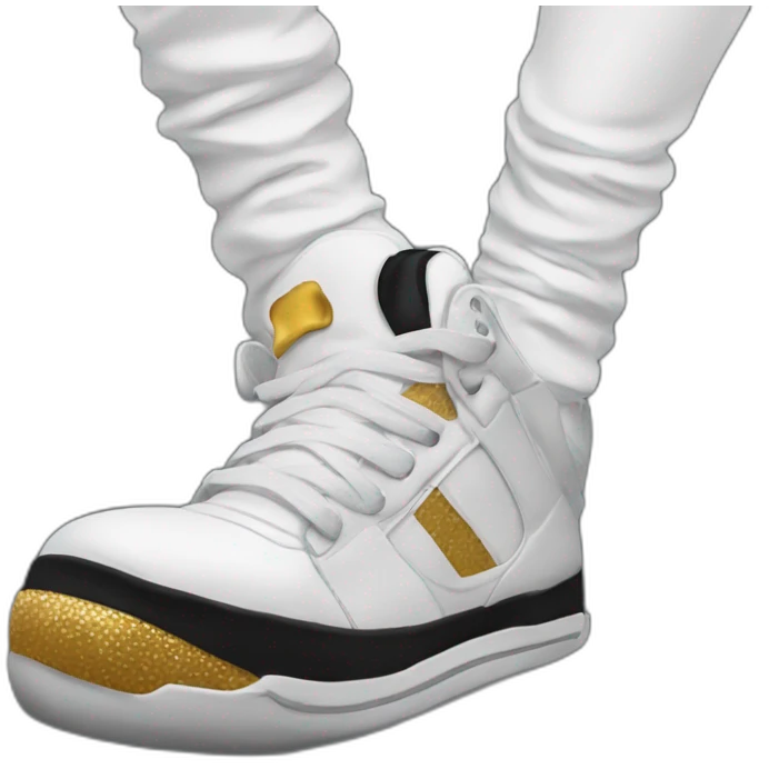 Michael jackson foot emoji