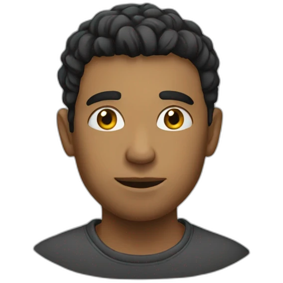 Regard en coin emoji