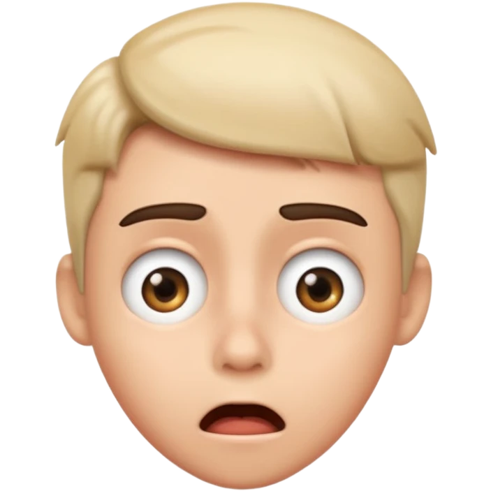 Speed shocked emoji