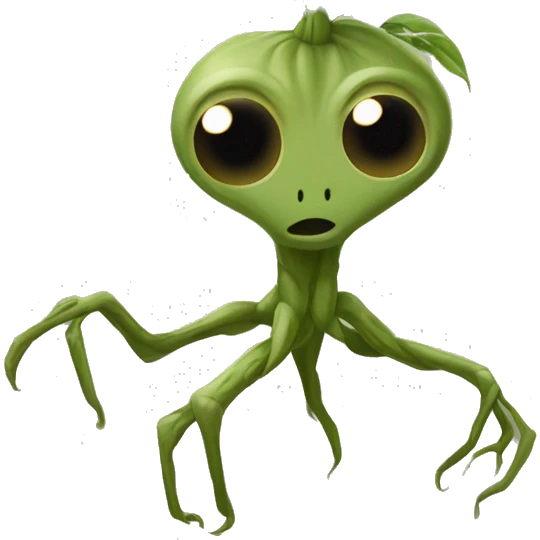 bowtruckle: Small, tree-guardian creatures resembling sticks with eyes, known for their attachment to particular trees and wood. emoji