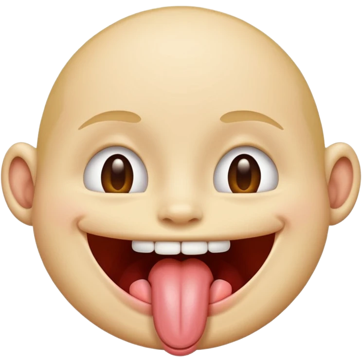 emoji licking top teeth  emoji