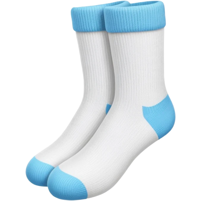 white socks emoji