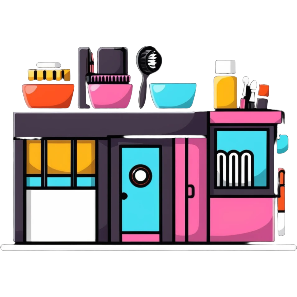 beauty salon network emoji