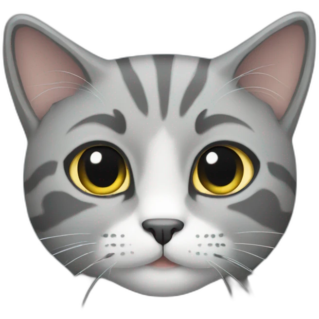 gray cat emoji