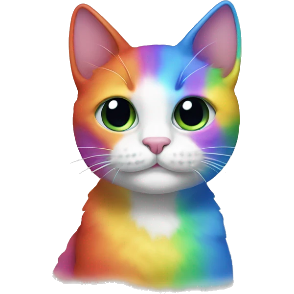 rainbow cat emoji