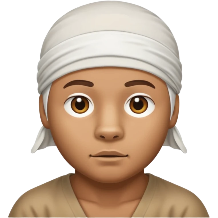 Сделай лицо медведя в белой дюраге emoji