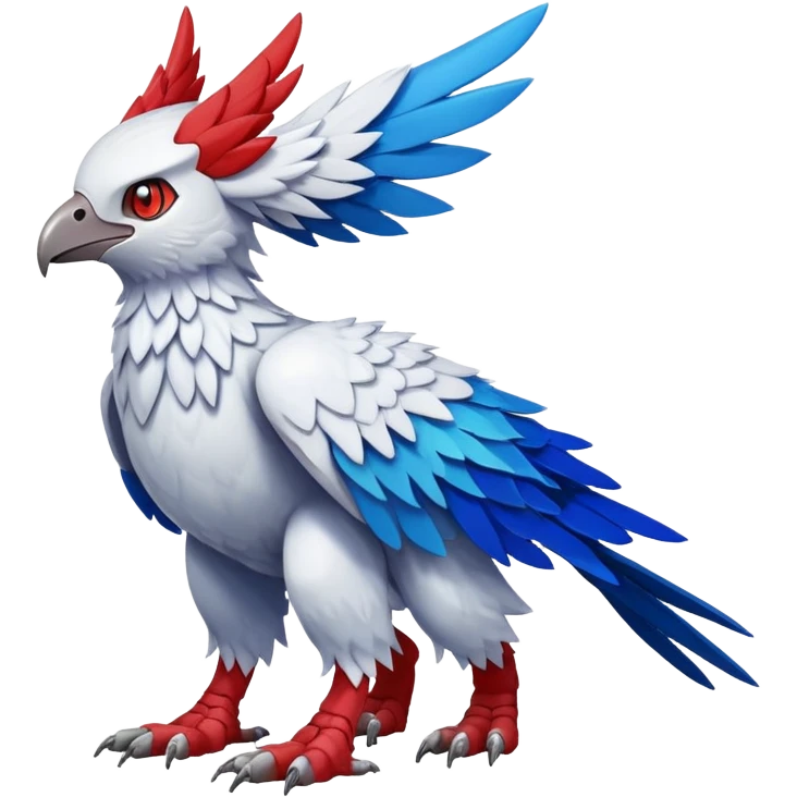  Fakémon-Digimon-Trico-creature (full body) emoji