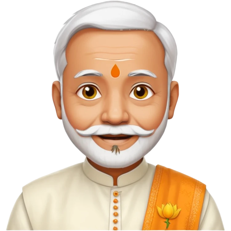 i want narendra modi small emoji emoji