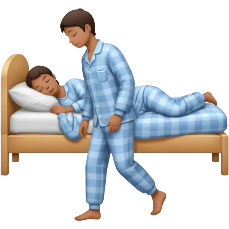 person walking while sleeping emoji