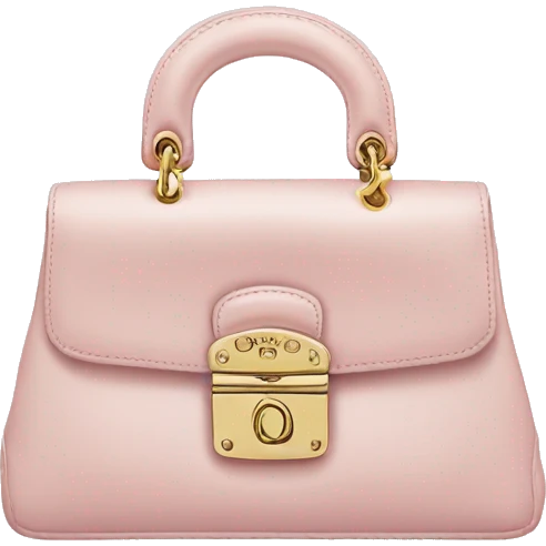 vintage pale Pink Dior Purse emoji
