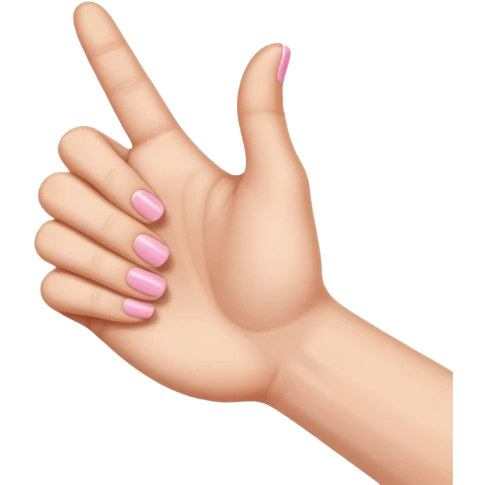 Pinky promise emoji