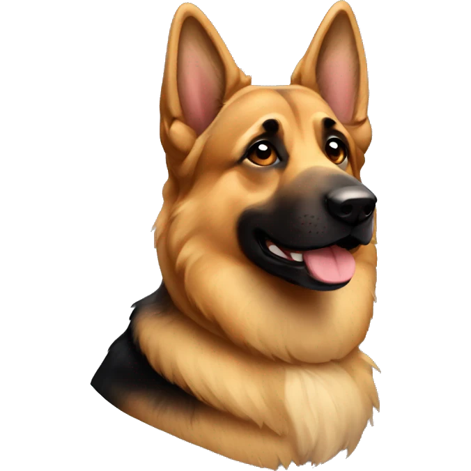 German shepper emoji