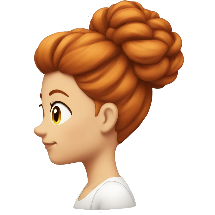Redhead bun emoji