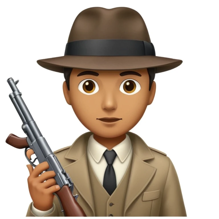 Gánster gánster  emoji