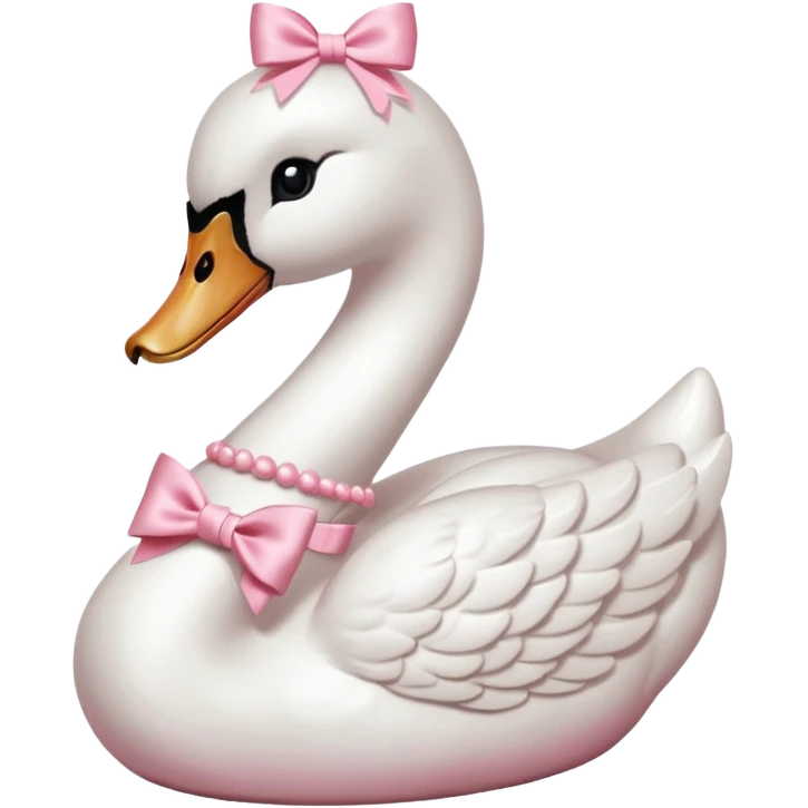🦢🎀 emoji