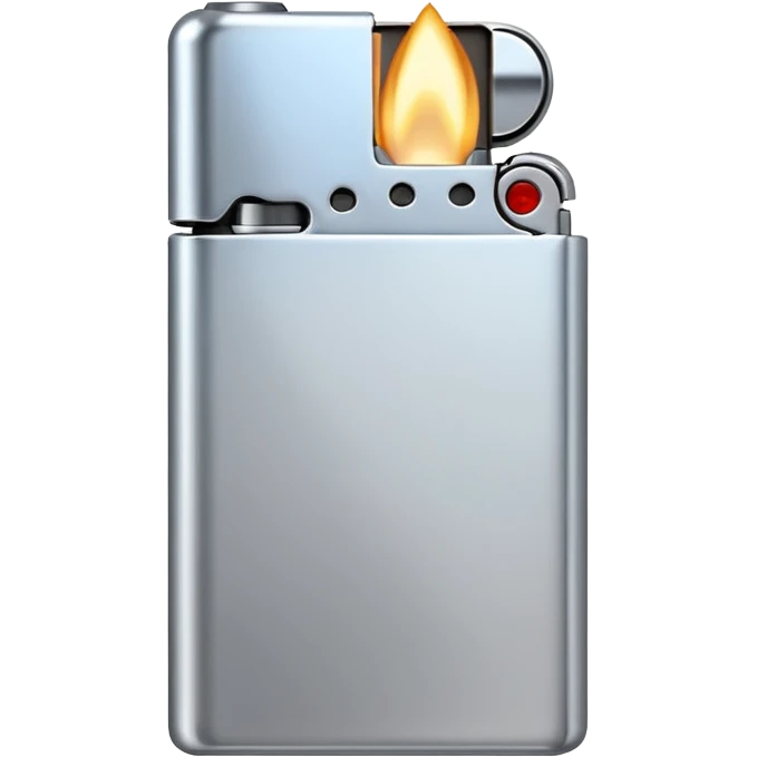 silver lighter emoji