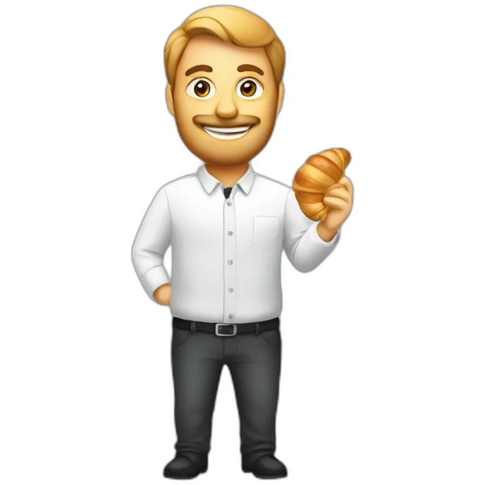 product manager and croissant emoji