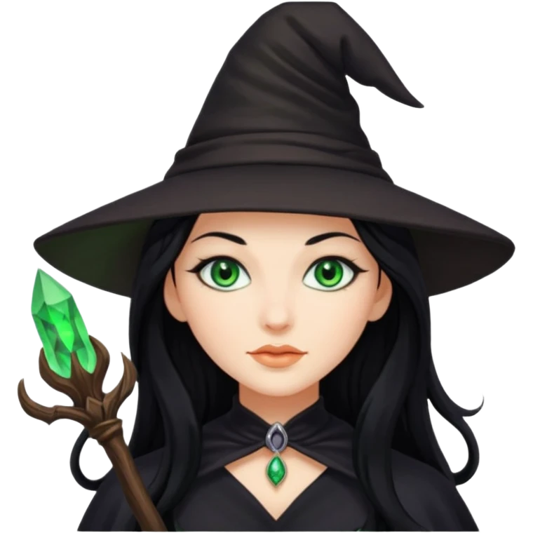 beautiful witch  emoji