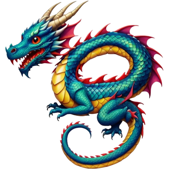 Dragon Tatto emoji
