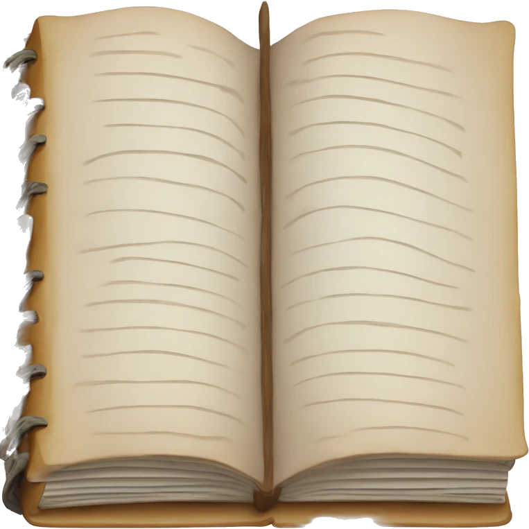 ledger book for cover photo emoji
