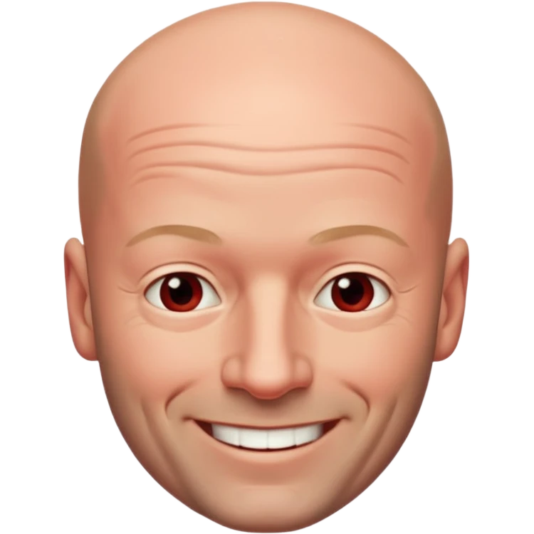 Alan Shearer bald looking older red in the face emoji