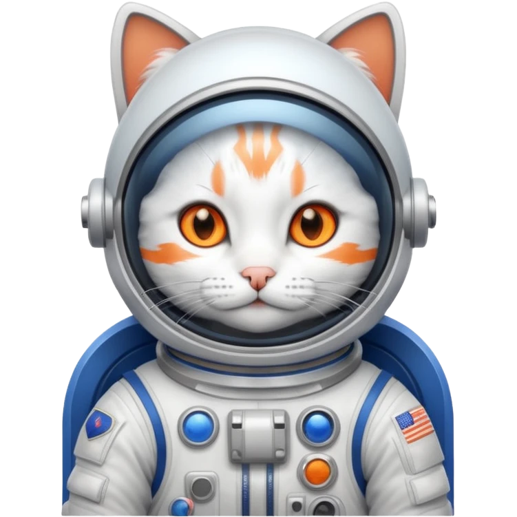 um gato astronauta emoji