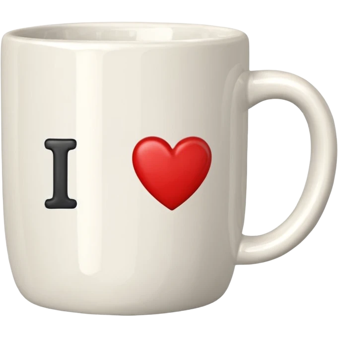 i heart ny mug emoji