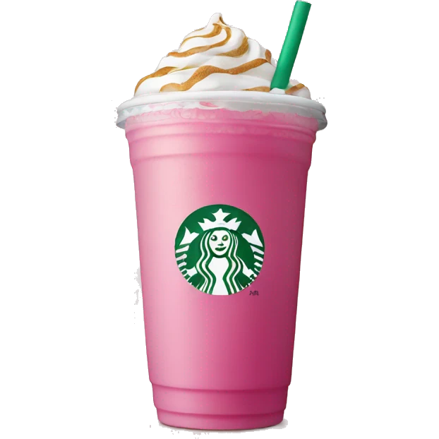 starbucks pink drink  emoji