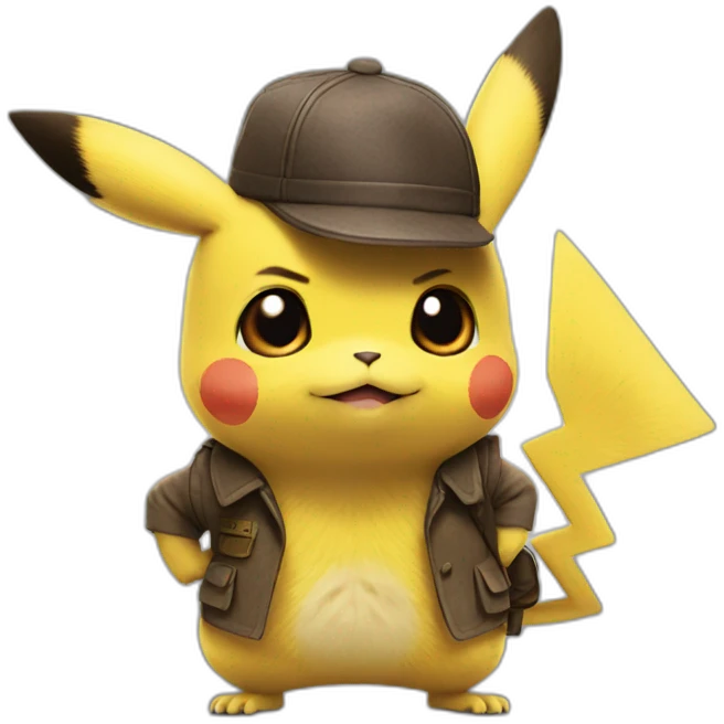 Detective pikachu emoji