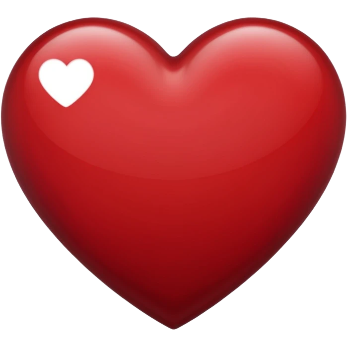 Heart dark red emoji