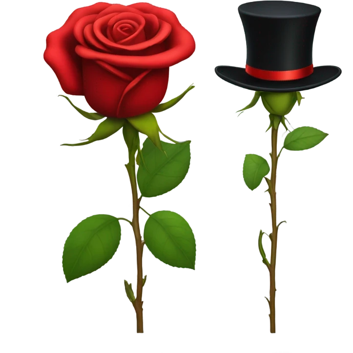 🌹🎩☝️ emoji