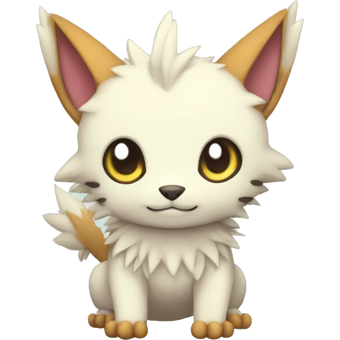 cute cool Digimon-Fakemon-animal full body emoji