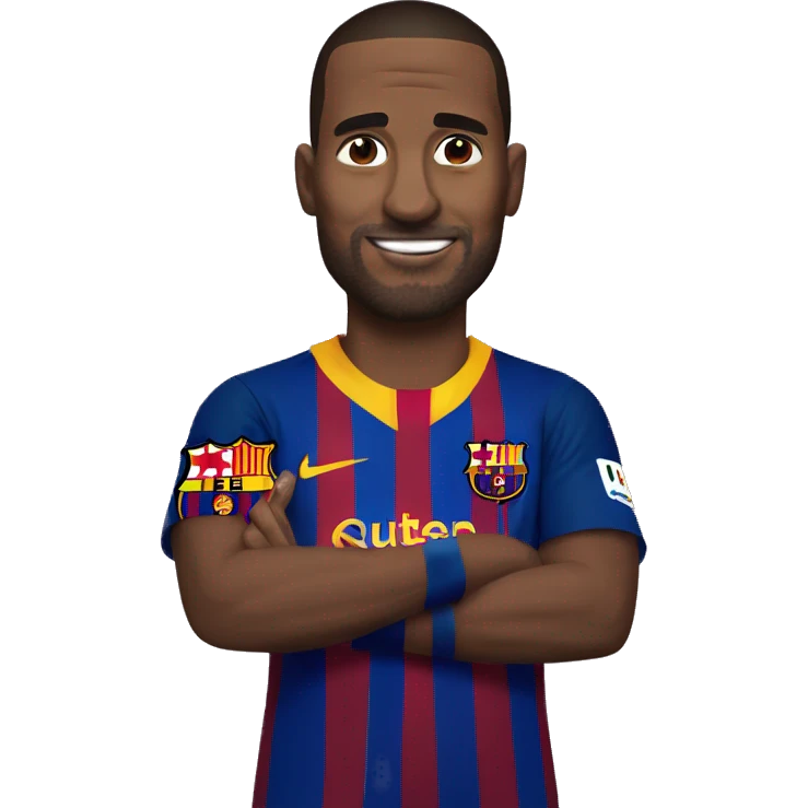 Jugador del fc barcelona emoji